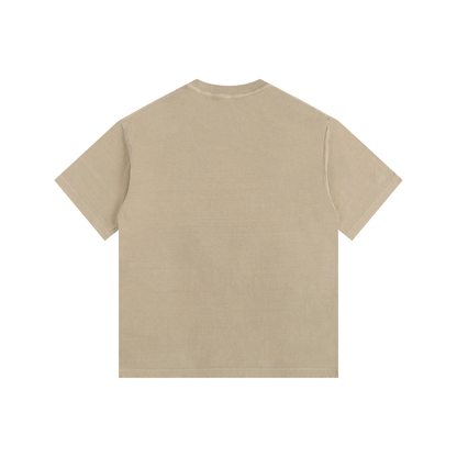 On my husbands last nerve Vintage Washed Oversized Cotton T-Shirt
