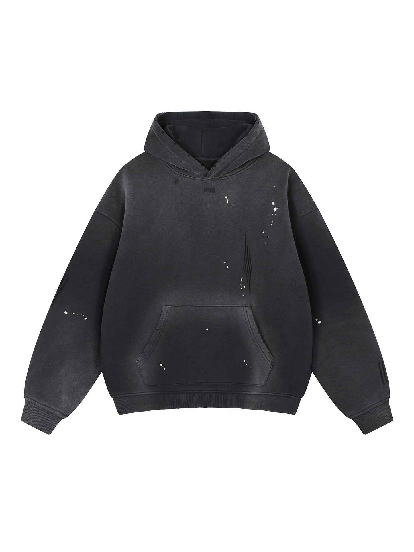 i have rabies Vintage Washed Frayed Fleece Hoodie