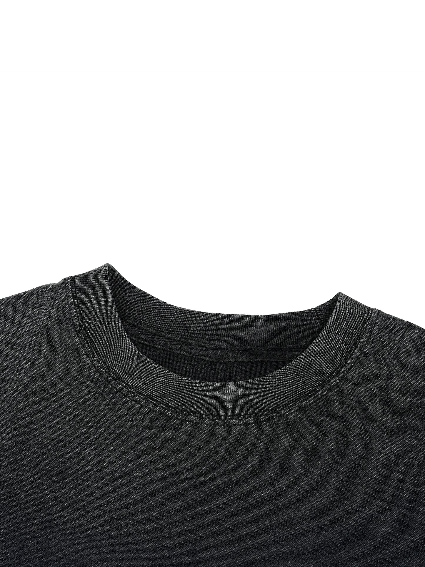 not a cup of tea Vintage Wash Boxy Distressed Hem T-Shirt